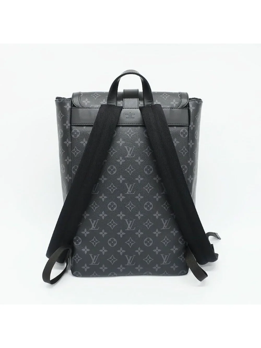 Louis Vuitton Ten Saumur Backpack Monogram Eclipse Black